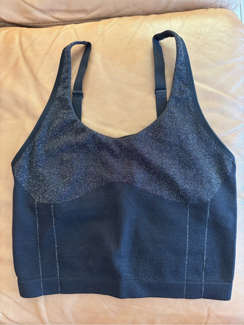Victoria’s Secret Sparkle Black Sport Bralette